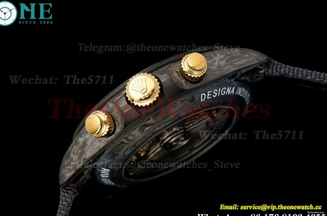 NY FC Daytona 40mm Diw Grey DIWF DIal SH4130 Black 1204